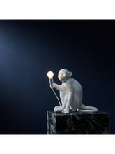 Cargar imagen en el visor de la galería, Monkey lamp sitting