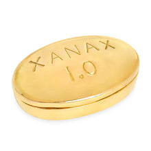 Cargar imagen en el visor de la galería, X Brass pill box