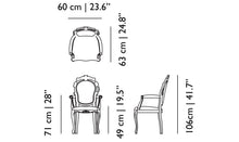 Cargar imagen en el visor de la galería, Smoke arm chair