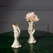 Cargar imagen en el visor de la galería, Gilded i-scream vase