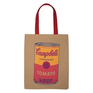 Andy Warhol Campbell's soup tote bag