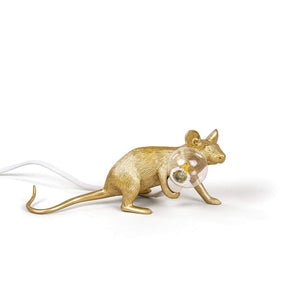 Mouse Gold lamp 3