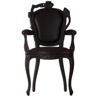 Smoke arm chair