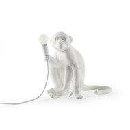 Monkey lamp sitting